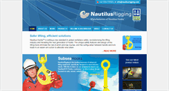 Desktop Screenshot of nautilusrigging.com